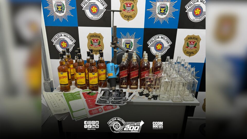 Fábrica clandestina de bebidas é localizada pela Polícia Militar em Campinas/SP