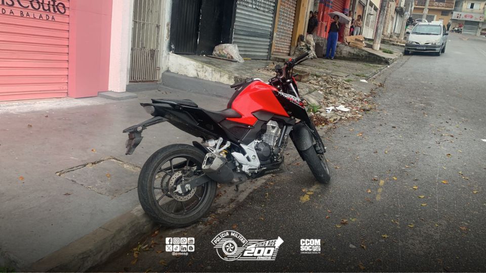 Procurado da Justiça é preso em motocicleta dublê em Carapicuíba/SP