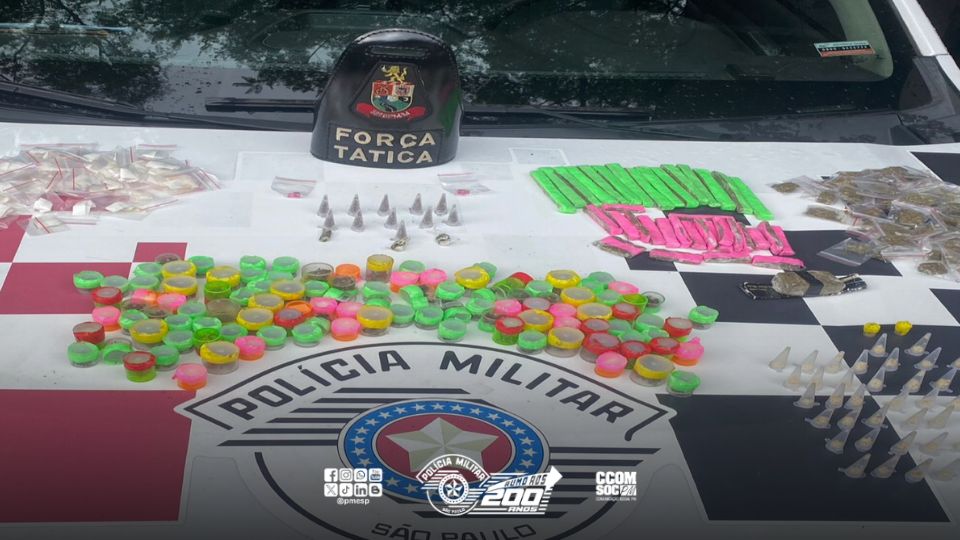 Polícia Militar prende traficante na zona leste de São Paulo/SP