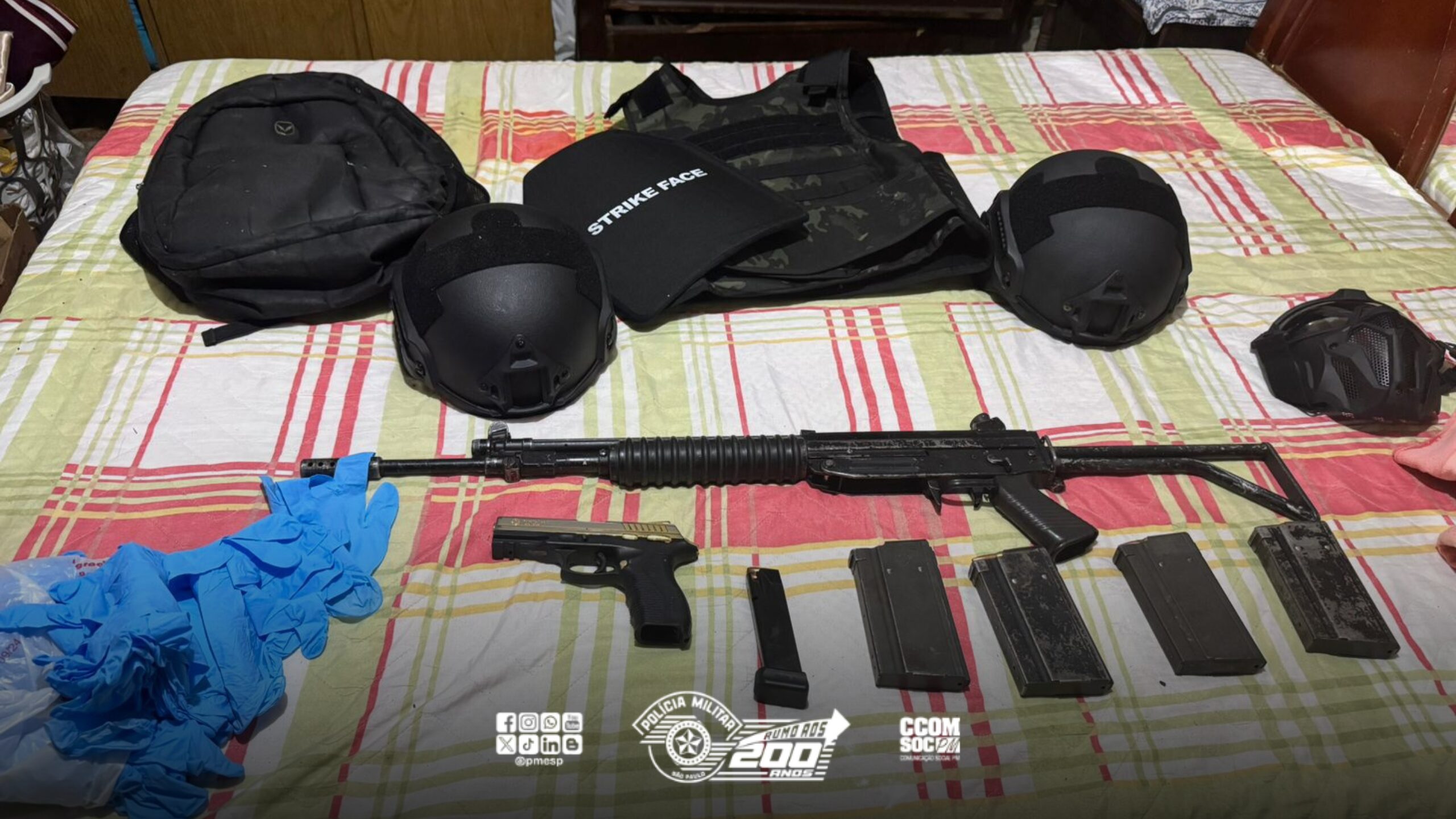 PM identifica e prende criminoso envolvido em atentado contra policiais militares, em Araçoiaba da Serra/SP