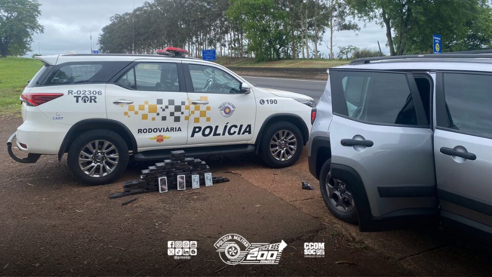 EM ANDAMENTO: Polícia Rodoviária apreende mais de 60 celulares em descaminho por Santa Cruz do Rio Pardo/SP