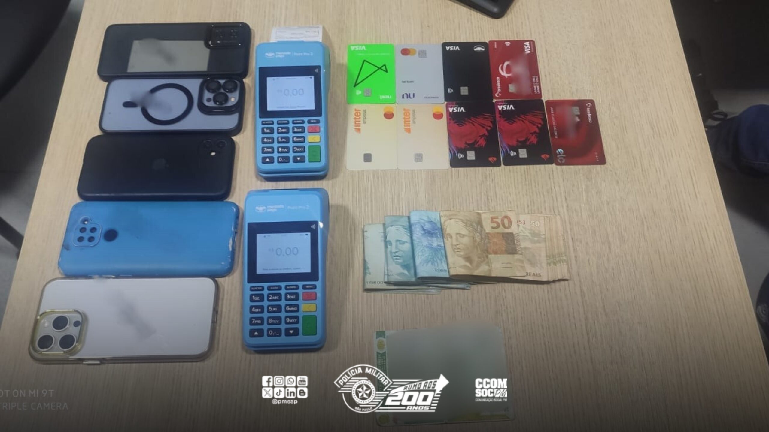 Grupo de estelionatários é preso pela PM na zona sul de São Paulo/SP