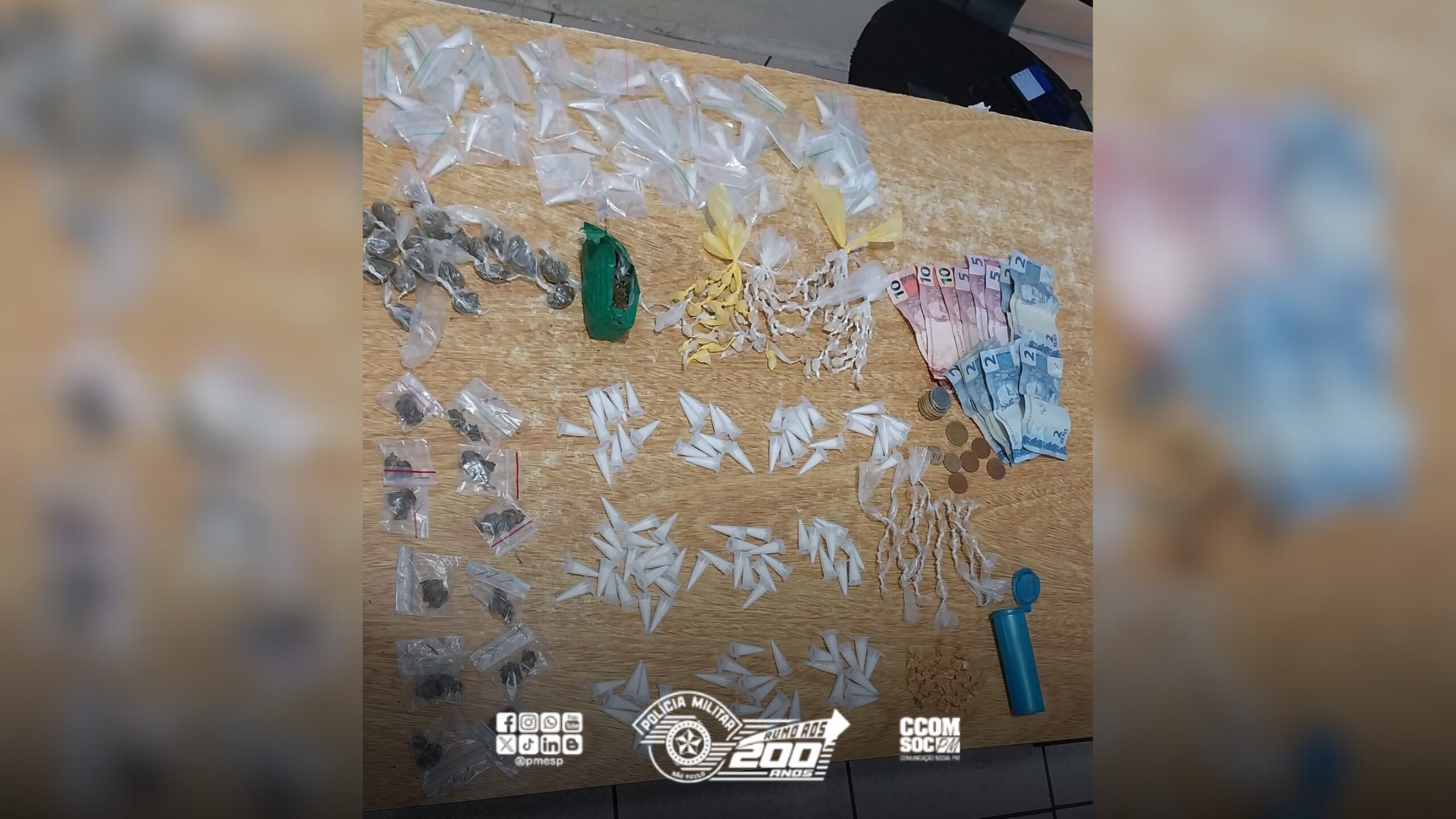 OPERAÇÃO VERÃO: Após tentar fugir com drogas, traficante é preso pela PM em Iguape/SP