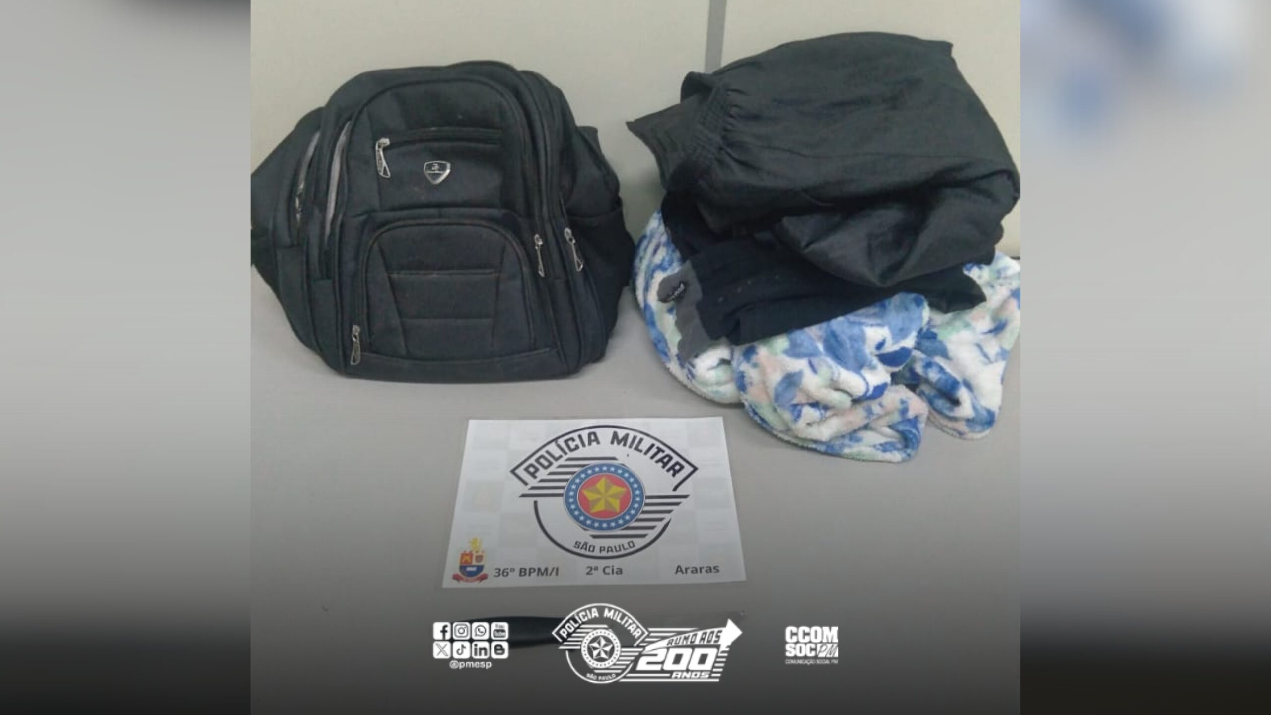 Após matar a esposa em Campinas/SP, homem foge para Araras/SP e é preso pela PM