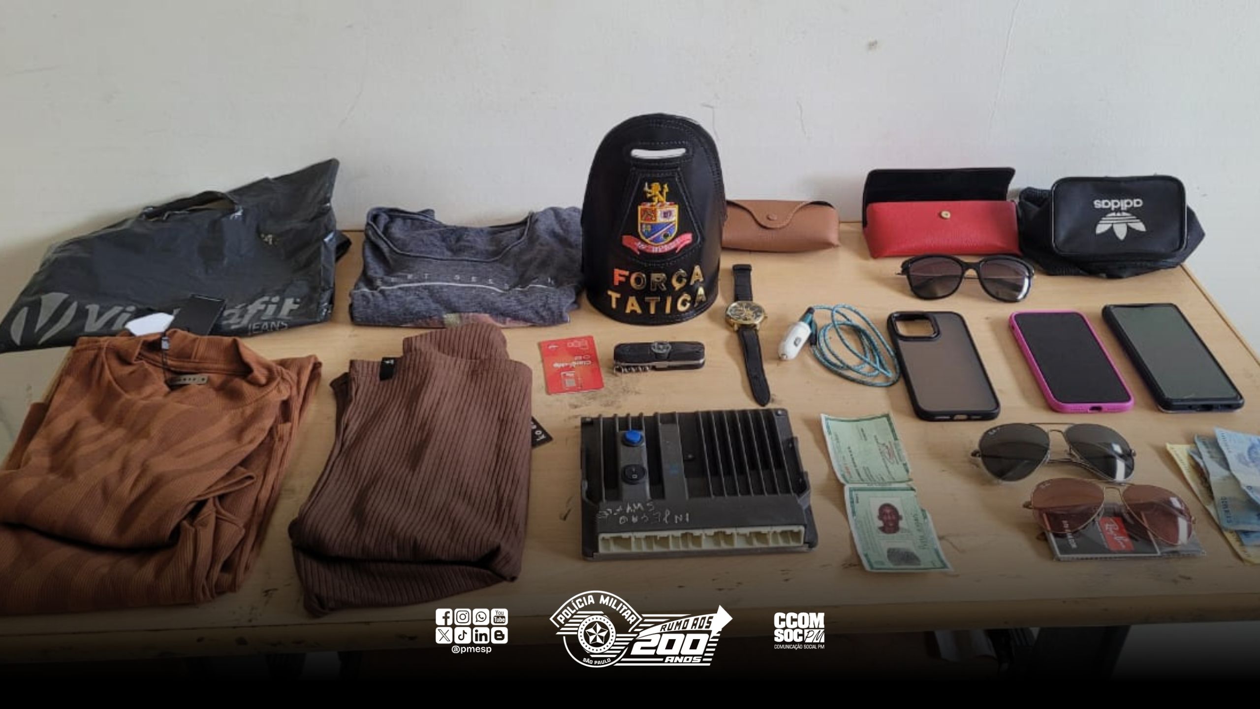 PM recupera caminhonete furtada no interior de SP e prende criminoso em flagrante