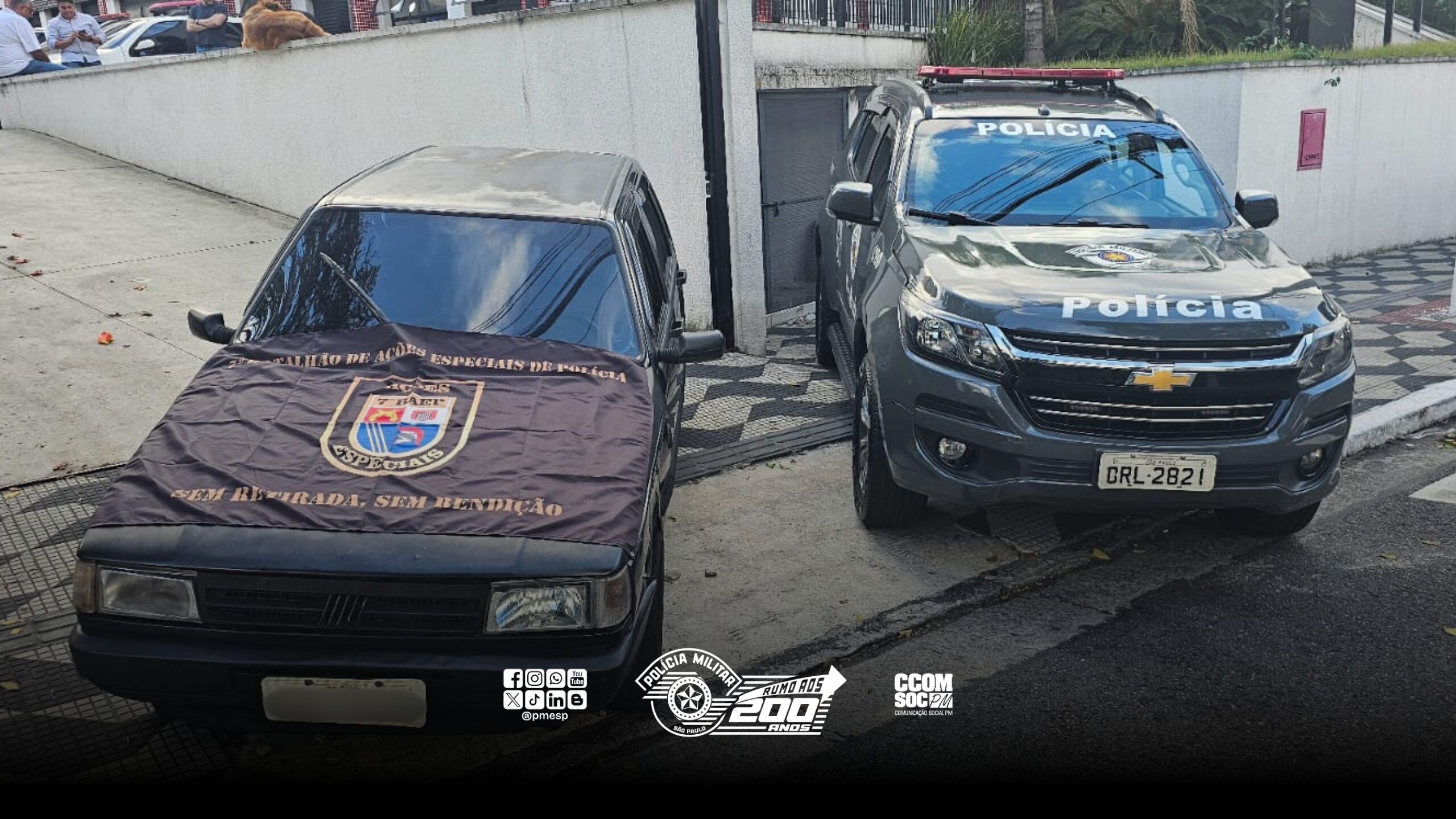 Carro furtado e celular roubado são recuperados pela PM no centro de SP