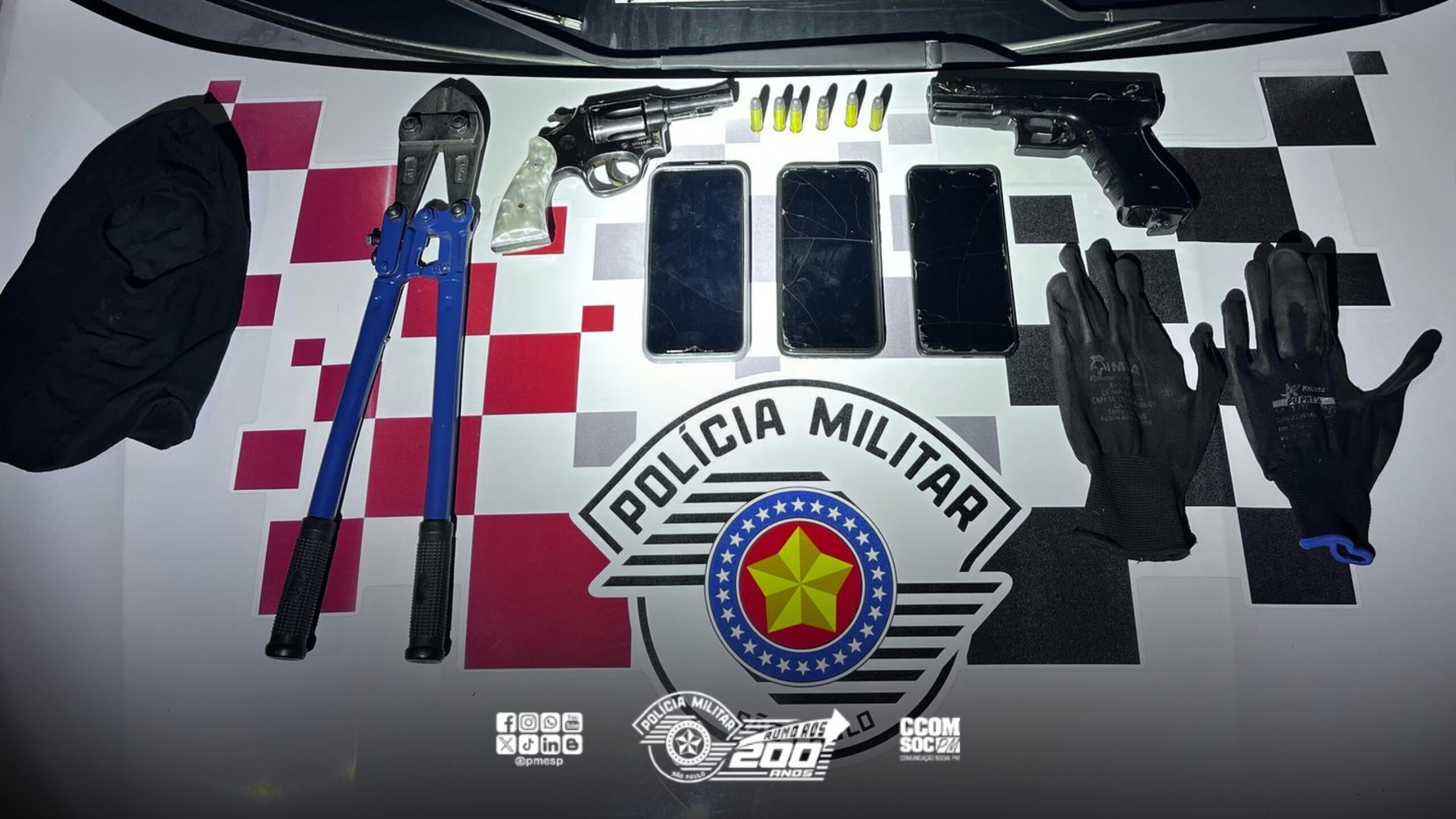 Grupo é preso após sequestro de três pessoas no interior de SP
