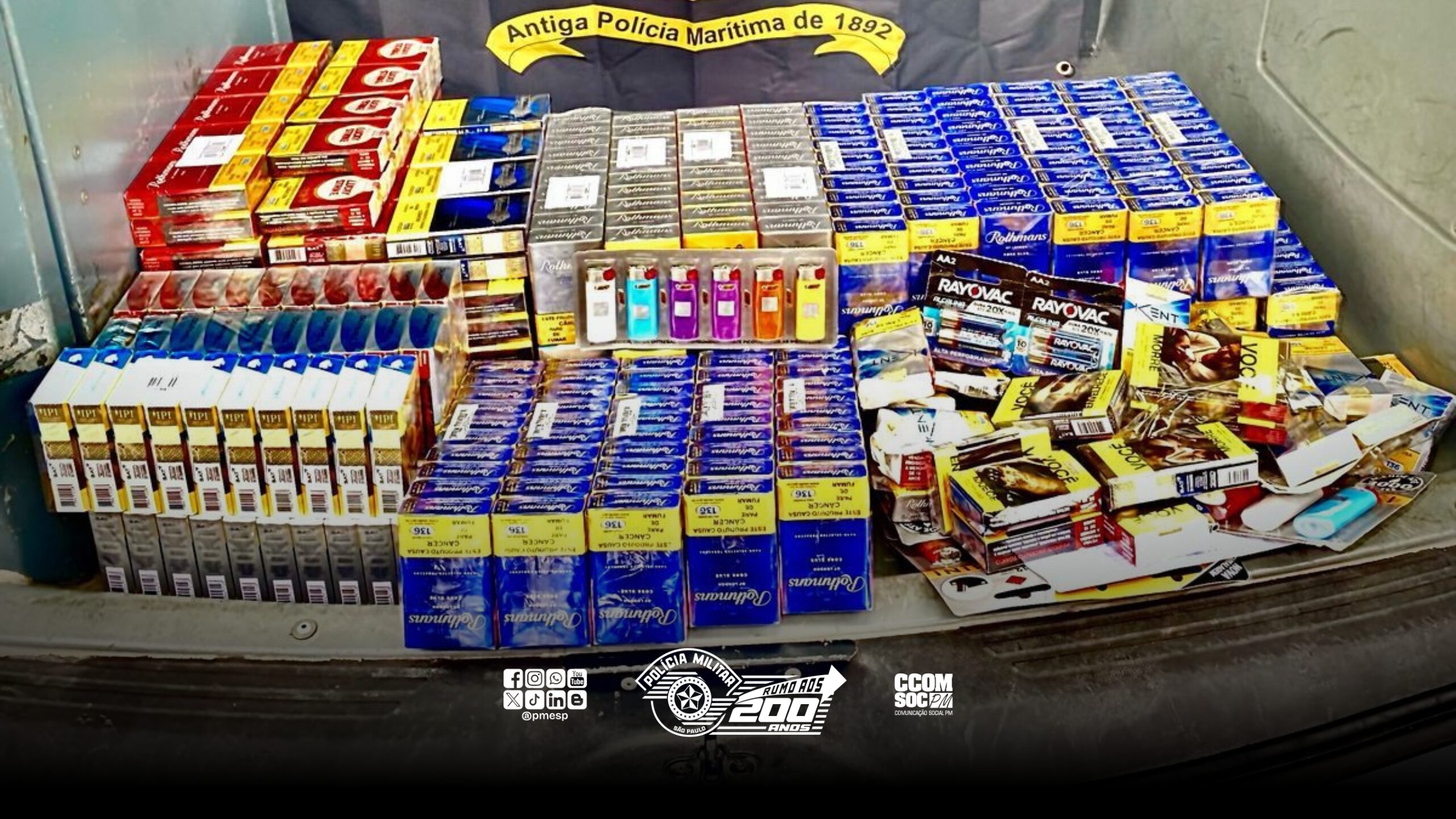 Criminoso é preso com veículo e carga de cigarros roubados na Grande SP