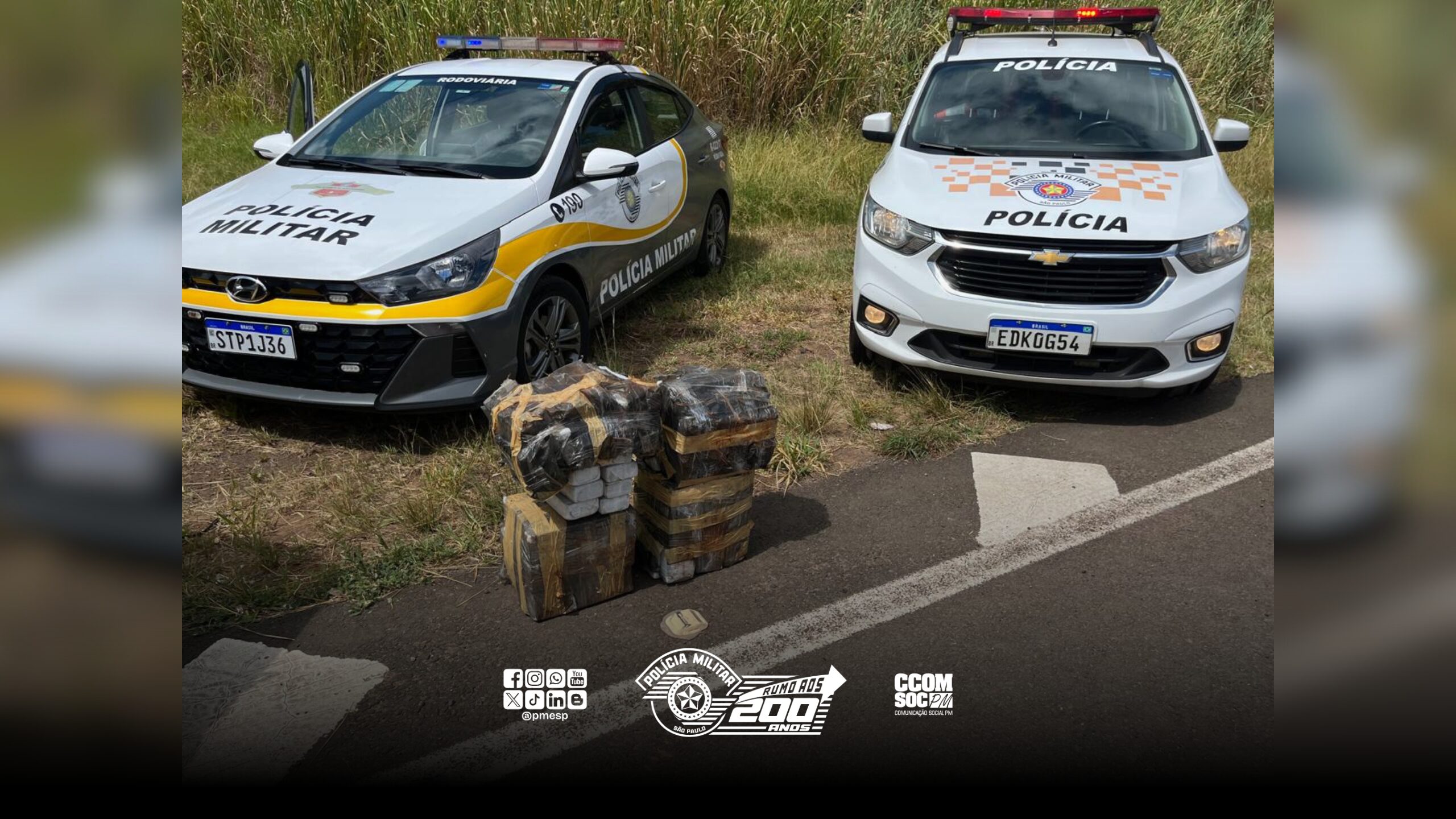 Homem é preso com quase 70kg de maconha em porta-malas de veículo