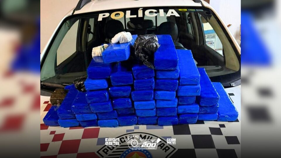 Casal é flagrado com mais de 36 quilos de maconha em apartamento de Rio Claro/SP