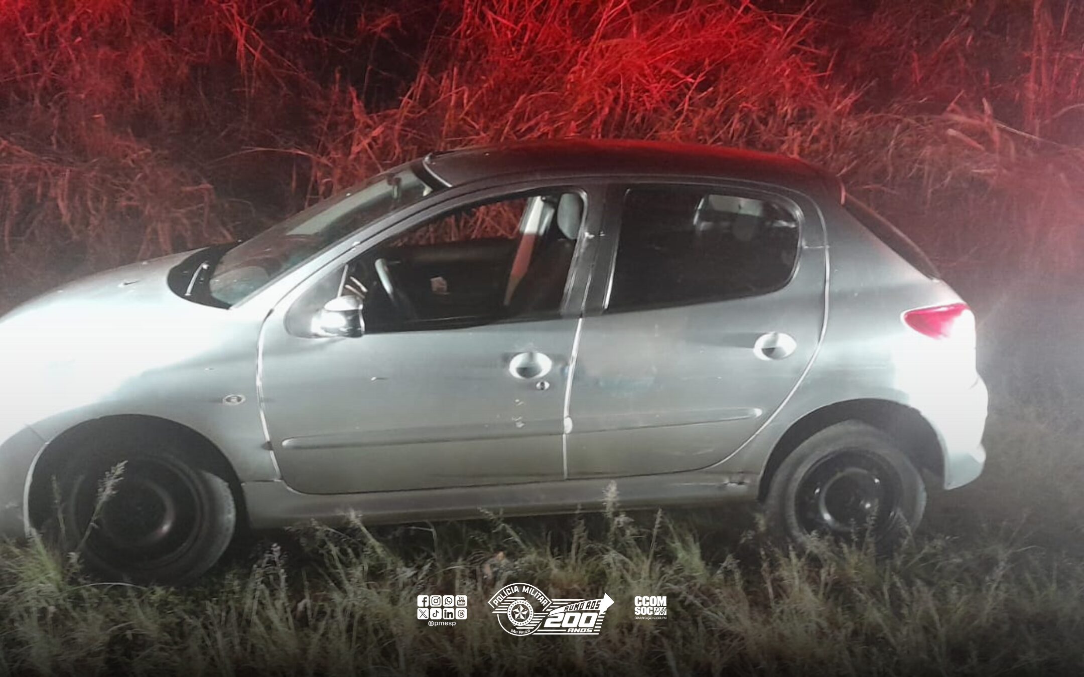 PM recupera carro furtado e prende grupo flagrado com drogas no interior de SP