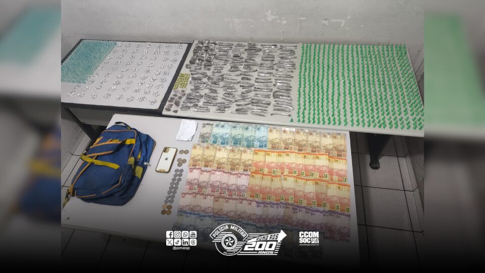 Adolescente é apreendido por tráfico de drogas em Marília/SP