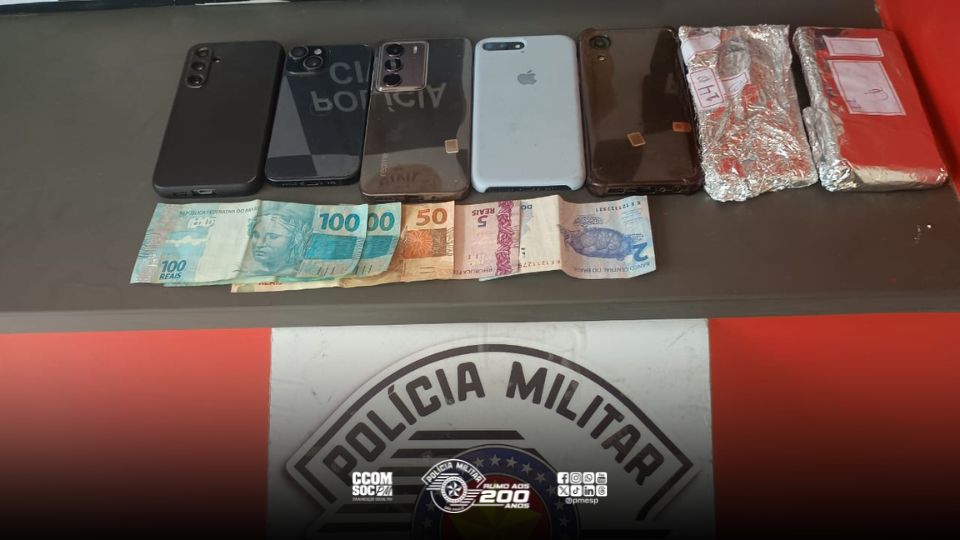Criminoso é preso com diversos celulares furtados e roubados em Queluz