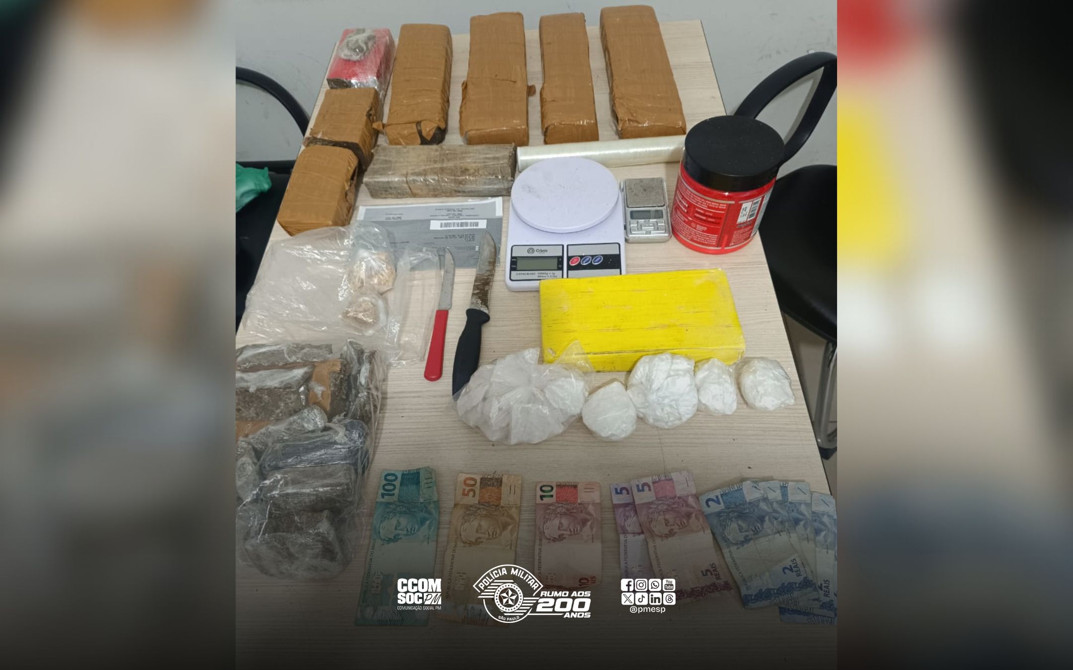 Baep prende traficante após tentativa de fuga em São José do Rio Preto/SP