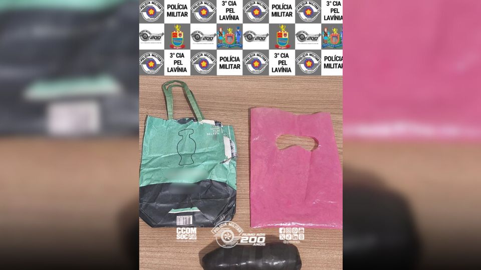 Mulher é presa ao tentar entrar com drogas em unidade prisional de Lavínia/SP