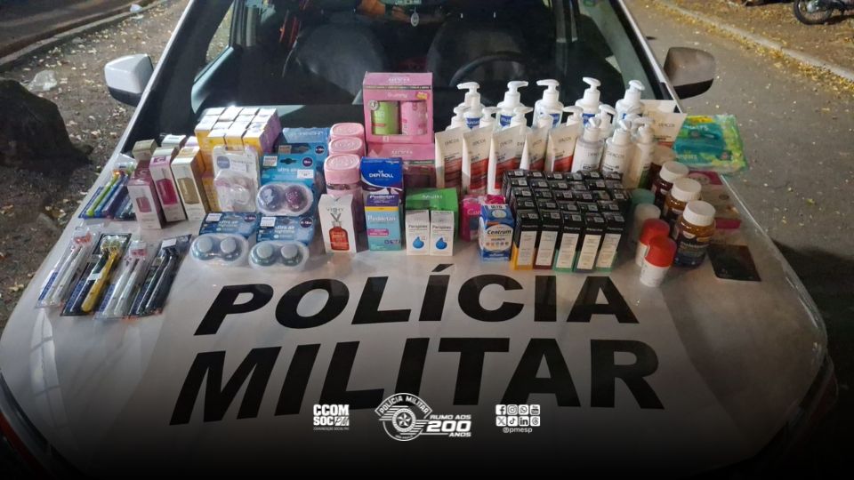 Homem é preso por furto de produtos em farmácias na zona oeste da capital