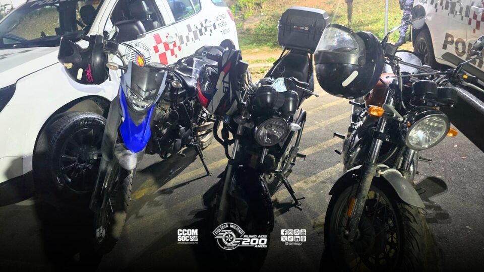 Motocicletas roubadas são recuperadas na zona sul de São Paulo/SP