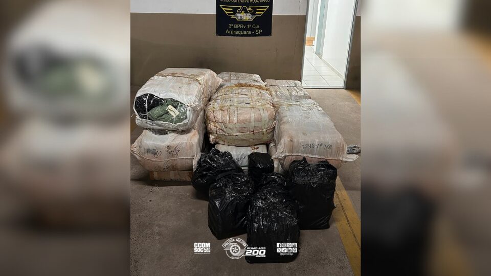 TOR apreende mercadorias sem documentação fiscal na rodovia Washington Luís