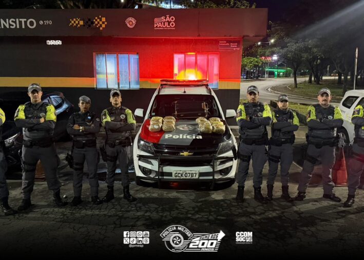 Polícia Militar prende estrangeiro por tráfico internacional de drogas durante operação na Marginal Tietê